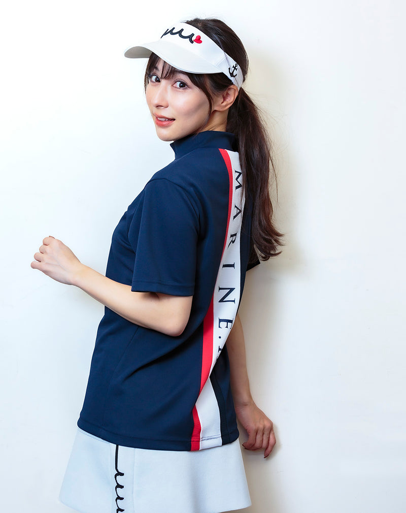 EVENT /WEB限定］せとはる × muta MARINE GOLF モックネックシャツ [全