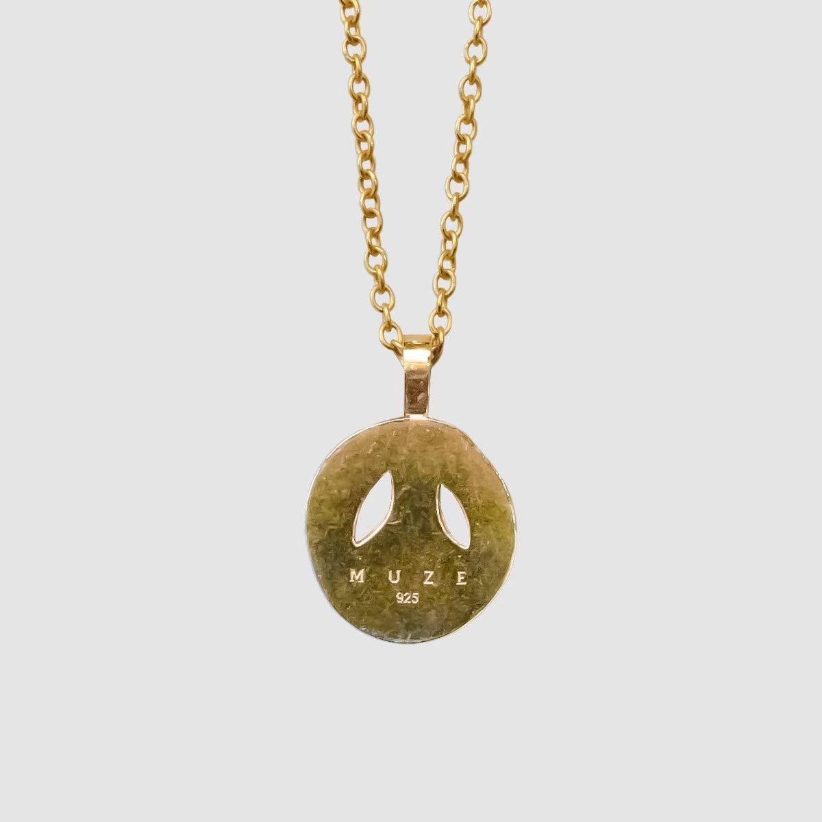 MUZE - MUZE PEACE NECKLACE(GOLD) ミューズ ピース ネックレス