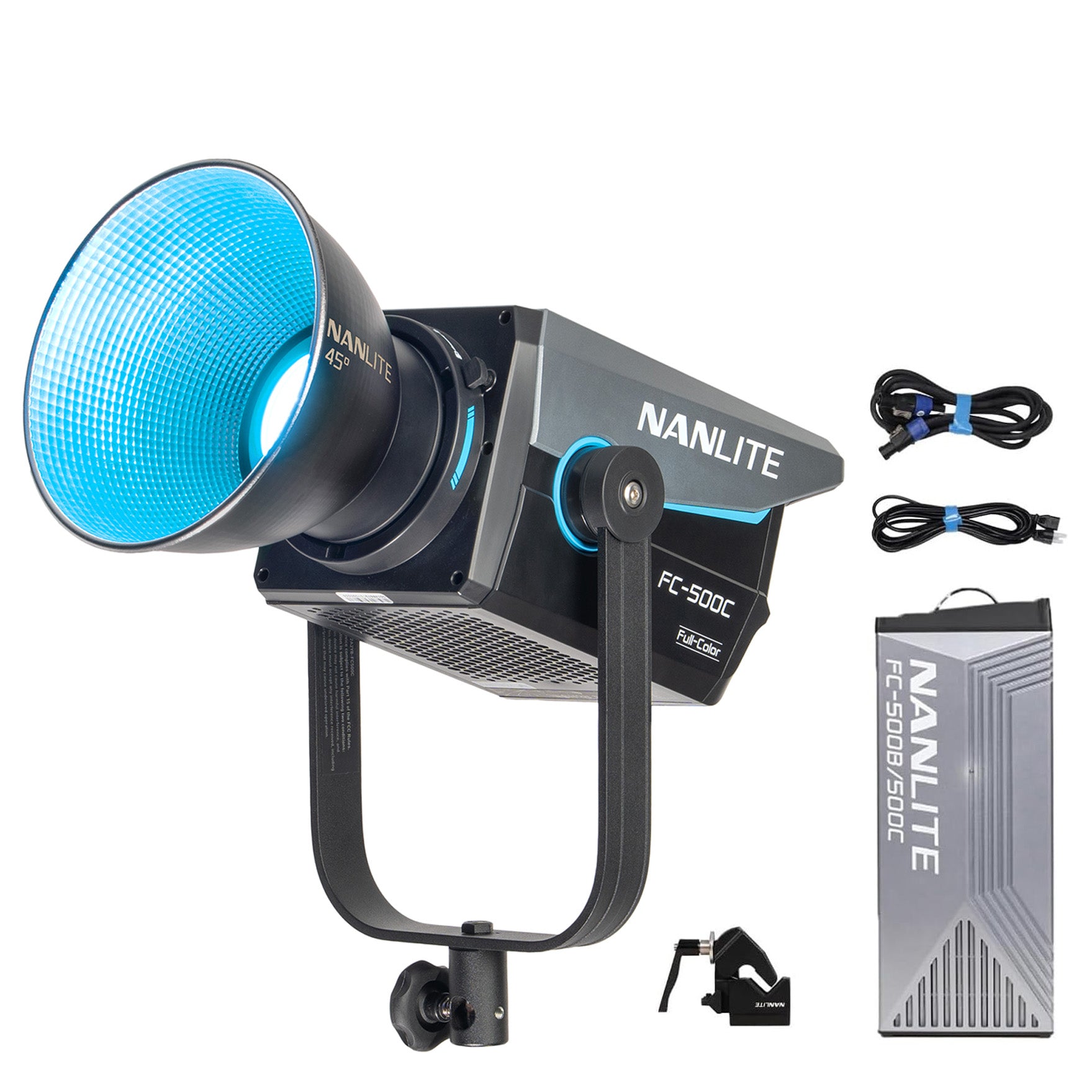 NANLITE FC-500C 撮影用ライト RGBライト LEDスポットライト 520W