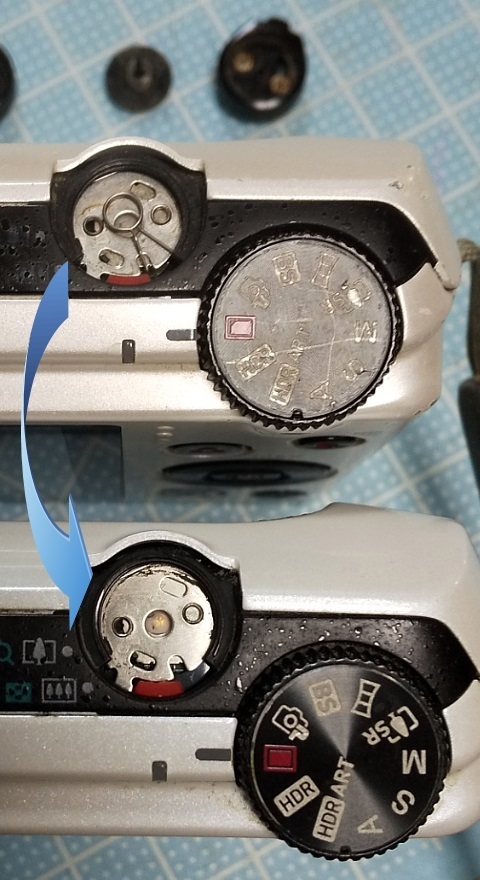 ズームレバーが効かなくなった EXILIM EX-ZR200 ＠CASIO」を修理】: 某