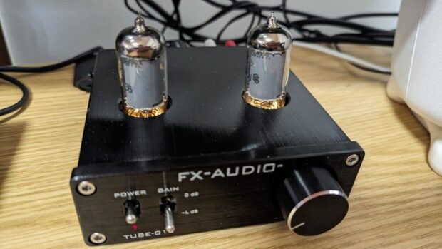 レビュー】FX-AUDIO TUBE-01J｜安価でも本格真空管サウンド - 鍋ログぶろぐ