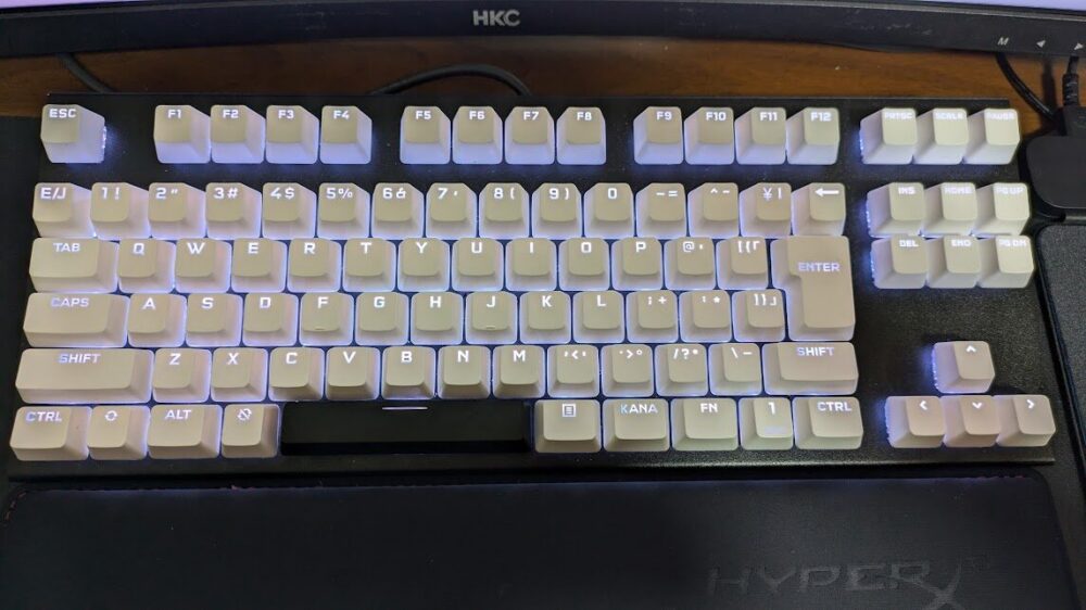 検証】REALFORCE GX1のキーキャップをPBTに交換してみた - 鍋ログぶろぐ