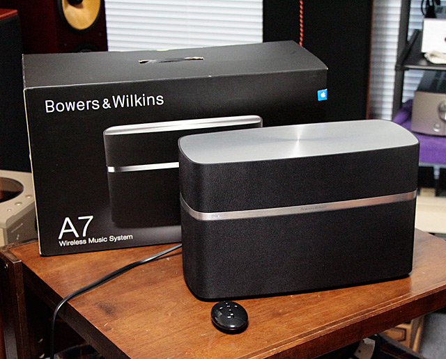 次世代オーディオを考える B&W A7 AirPlayスピーカー