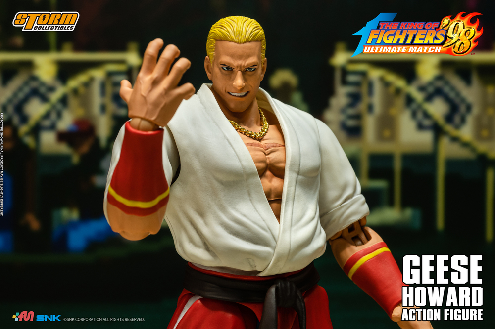THE KING OF FIGHTERS '98 ULTIMATE MATCH GEESE HOWARD ACTION FIGURE