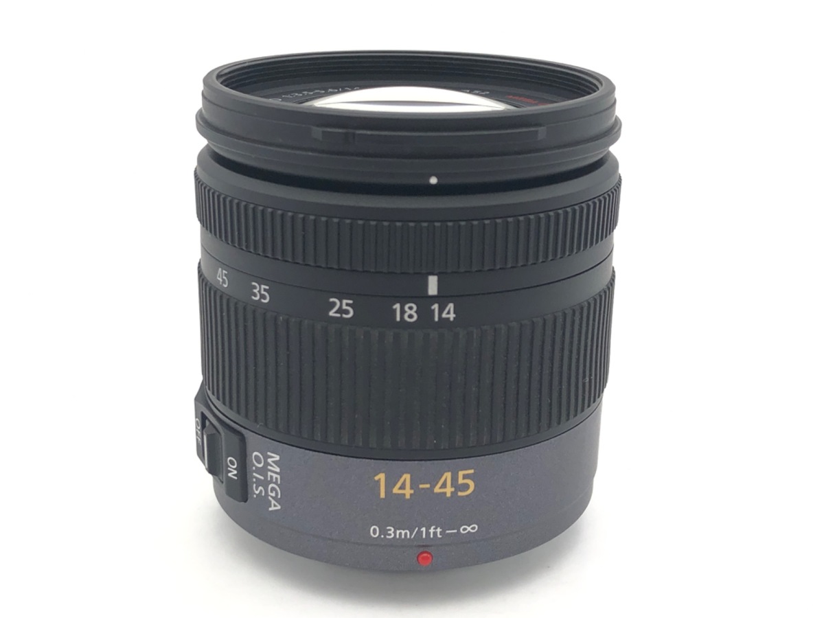 LUMIX G VARIO 14-45mm/F3.5-5.6 ASPH./MEGA O.I.S. H-FS014045 中古