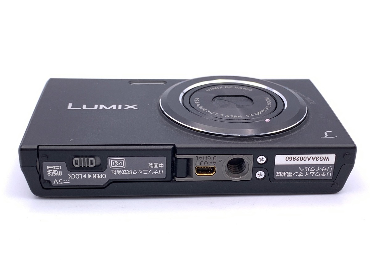 中古：C(やや難あり)】パナソニック LUMIX DMC-FH10-K ブラック