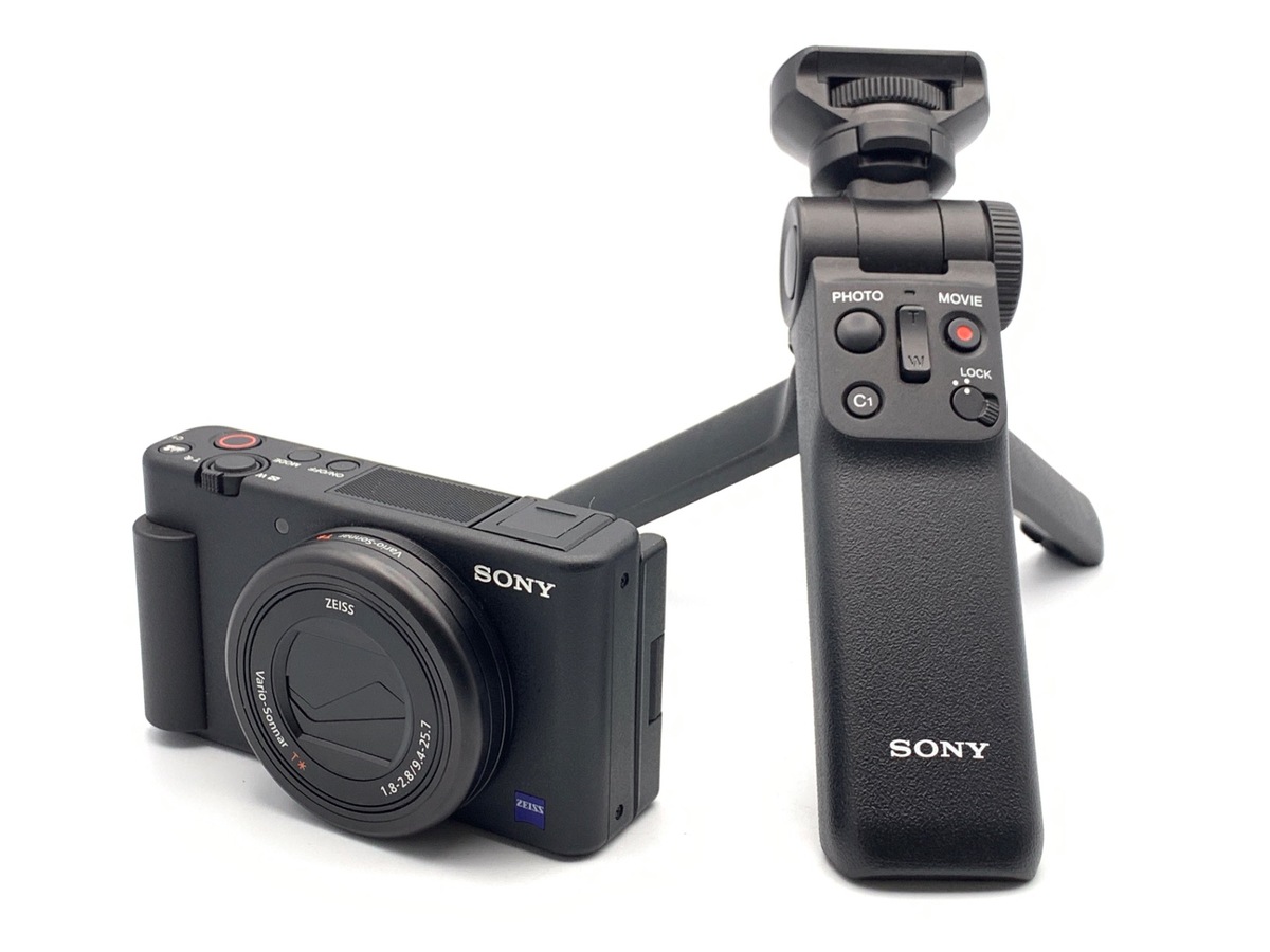 中古：AB(良品)】ソニー VLOGCAM ZV-1G B シューティンググリップ