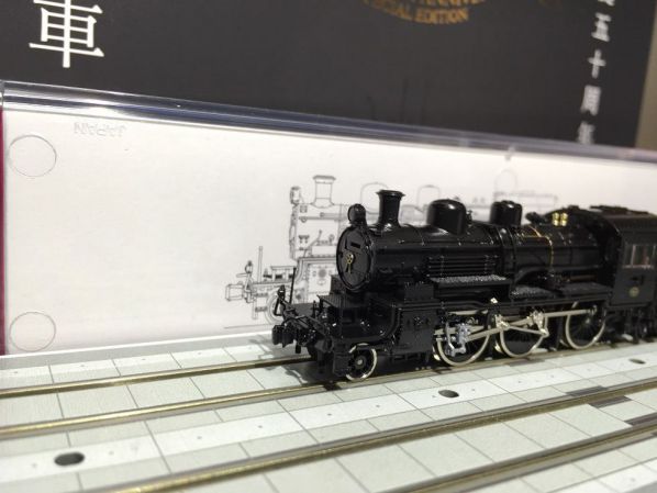 C50形 蒸気機関車 五十周年記念 入線です。KATO 2027 | NGaugeJP