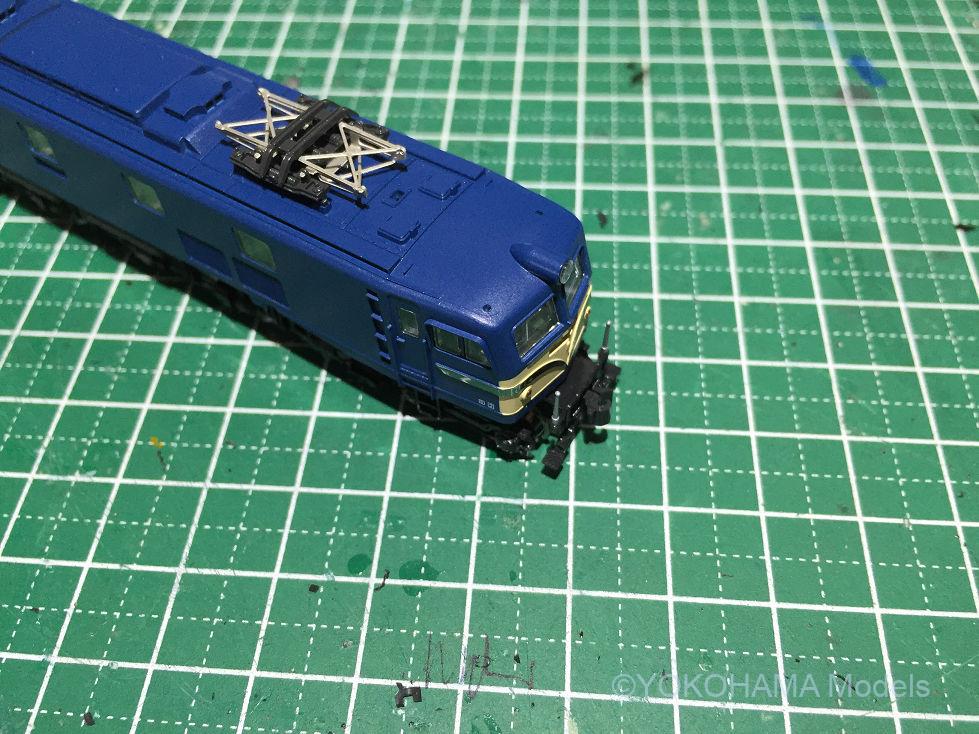 EF58 後期形大窓ブルー 入線です。KATO 3020-1 | NGaugeJP - 横濱模型