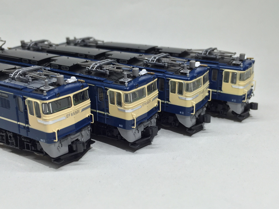 EF65 500番台 高崎機関区 535号機 539号機 541号機を弄る。入線済み