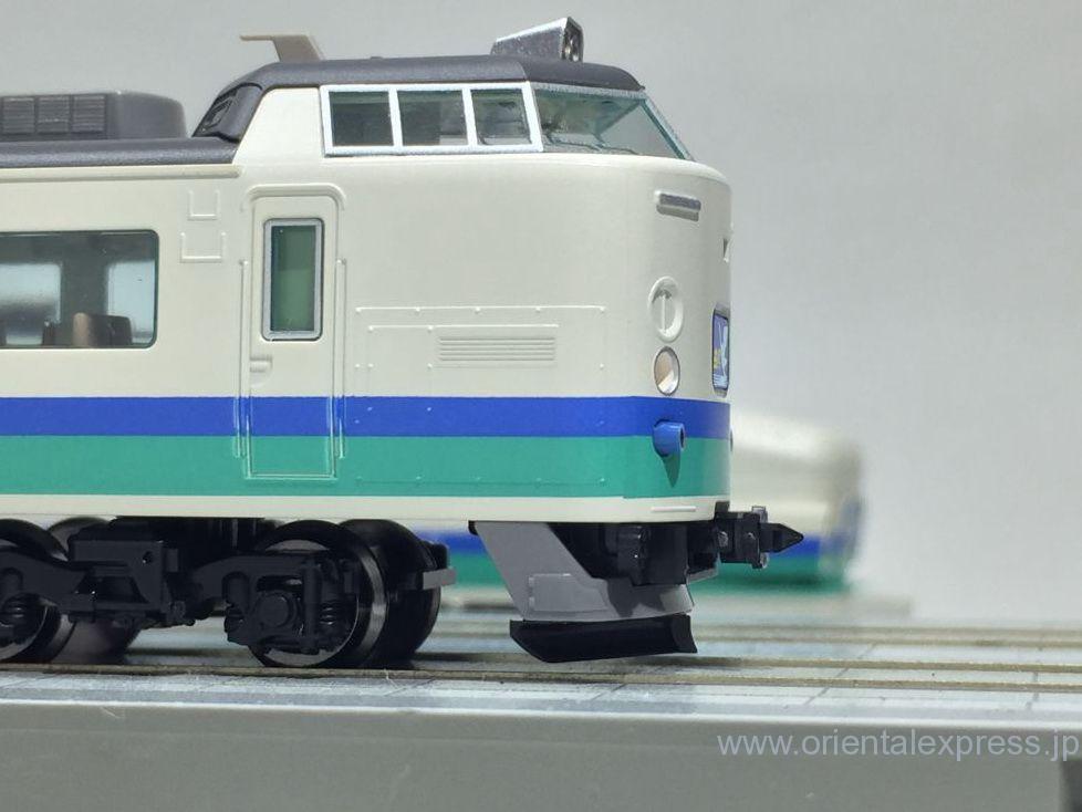 TOMIX 白鳥・上沼垂色 485系 入線です。98215 | NGaugeJP - 横濱模型