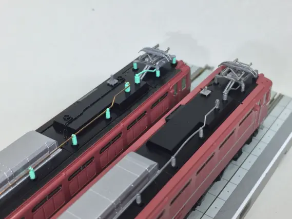 EF81 81号機 お召塗装 入線です。 TOMIX 9171 | NGaugeJP - 横濱模型