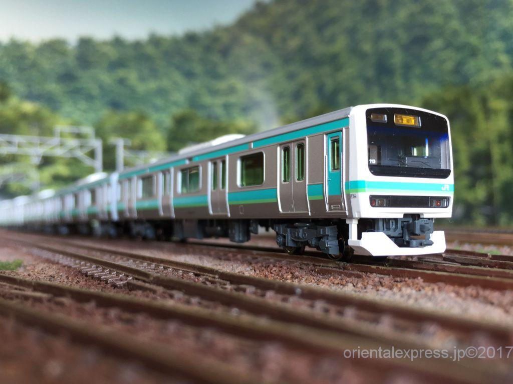 E231系 常磐線・上野東京ラインが入線しました。 KATO 10-1337 / 10