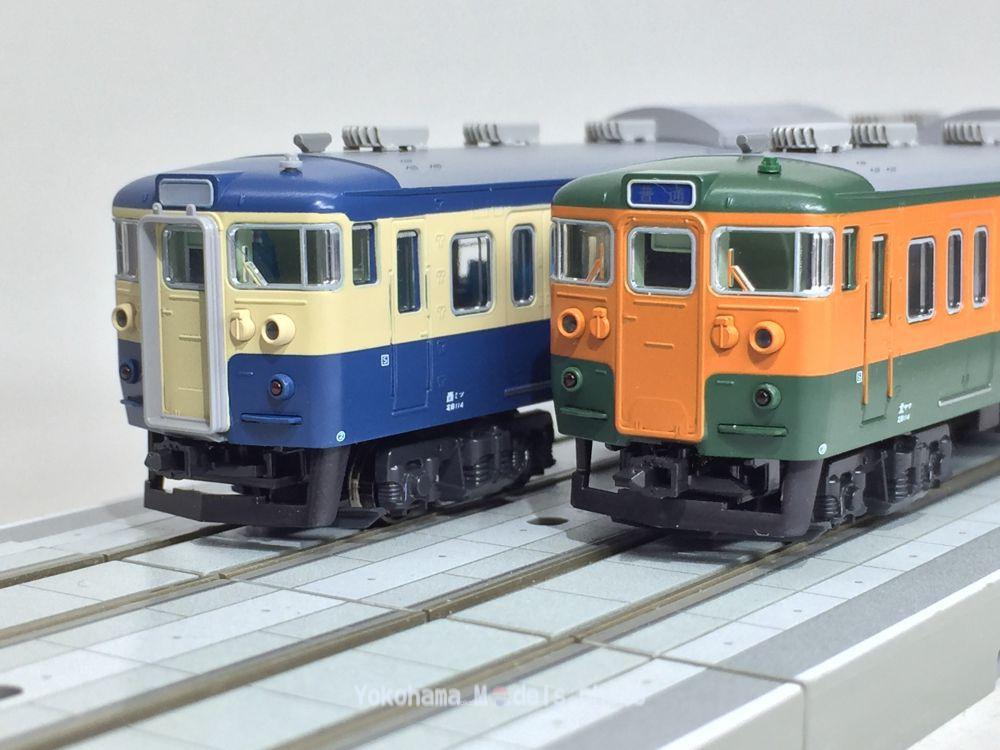 115系1000番台 コカ・コーラ塗装の入線！ TOMIX 92390 | NGaugeJP