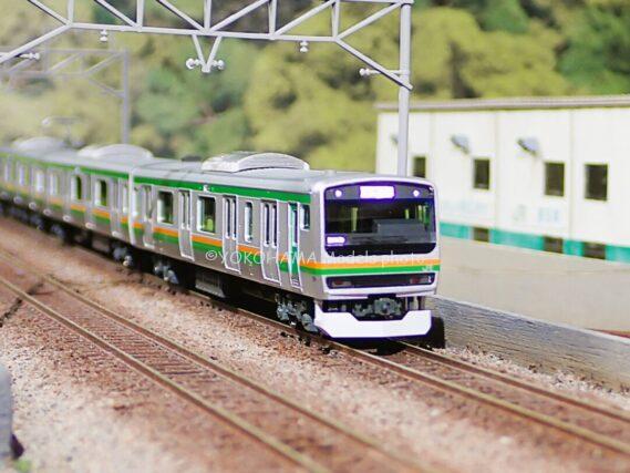 E231系1000番台 小山車両センター所属 U522編成が入線しました。 KATO