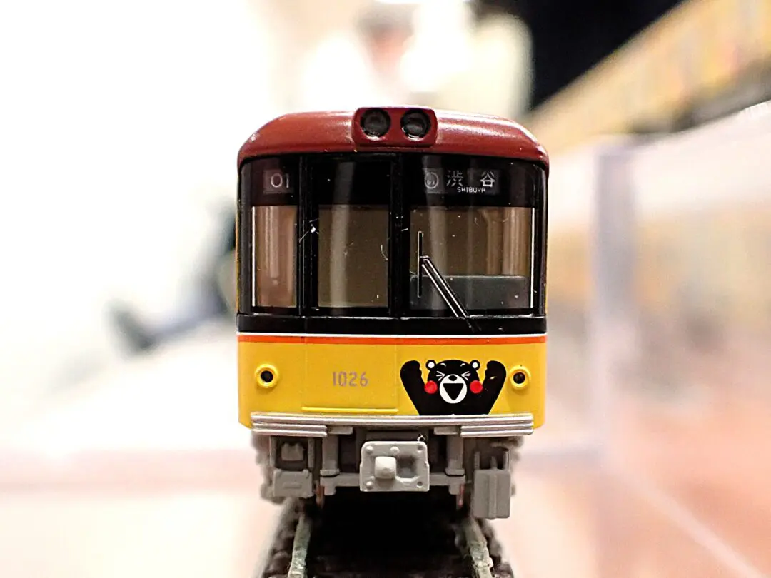 東京メトロ銀座線1000系くまモンラッピング6両セット 品番：6092 鉄道
