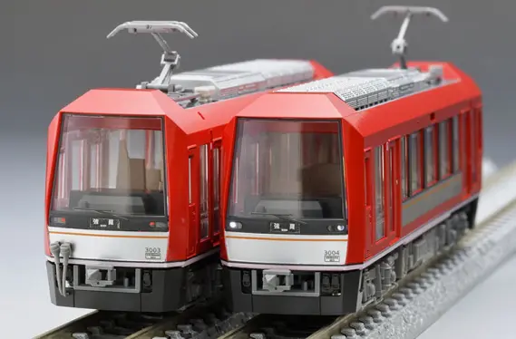 TOMIX 箱根登山電車3000形アレグラ号セット 品番：98149 | NGaugeJP