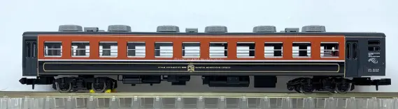 12系客車（ばんえつ物語・オコジョ展望車）が 入線です。（2025年版