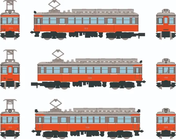 鉄コレ】箱根登山電車オリジナル 鉄道コレクション 箱根登山電車モハ1