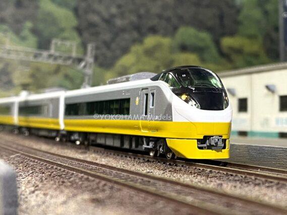 E657系＜E653系リバイバルカラー(黄)＞のK2編成が入線しました。 KATO