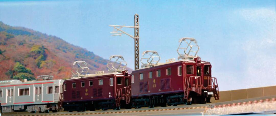 MA】相模鉄道ED11+ED12 角型テールライト 重連セット A2061 MICROACE