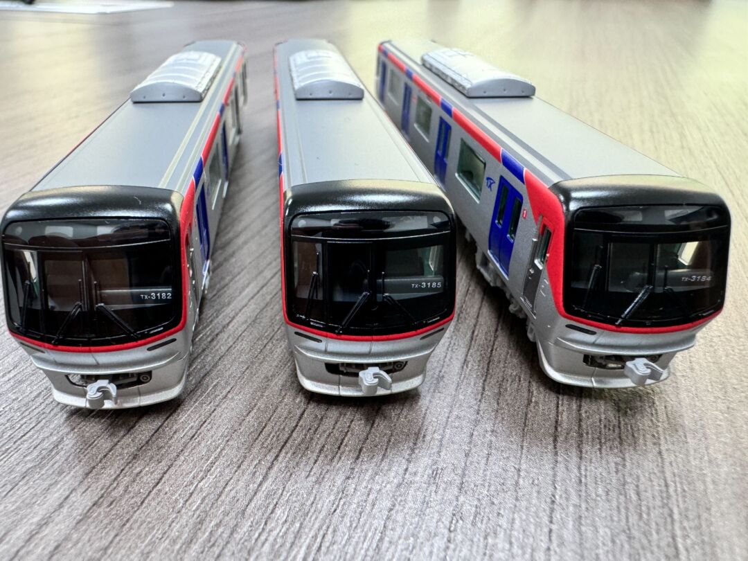 つくばエクスプレスTX-3000系6両セット（3184編成） 品番：6027c