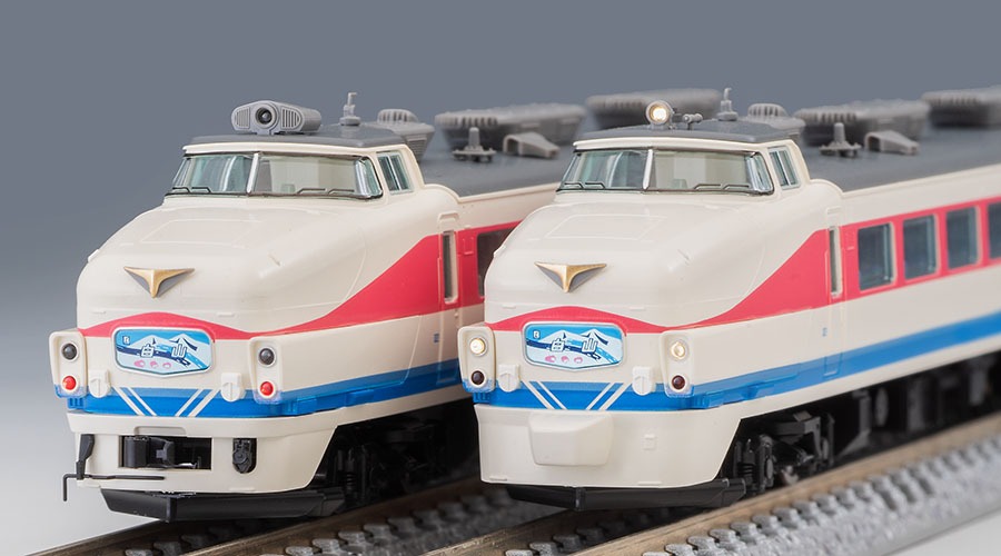 TOMIX 92077+92078 JR489系特急電車白山基本セット増結セット Nゲージ