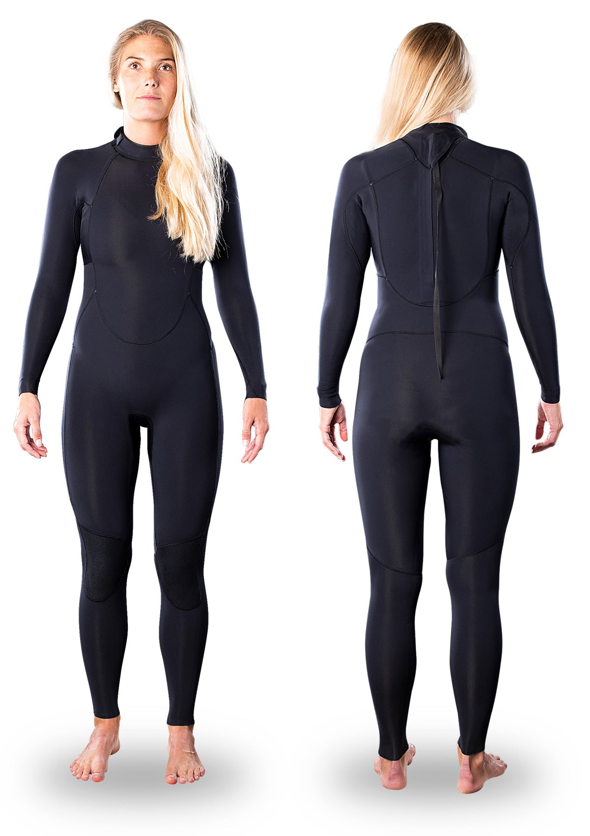 Womens 3/2 Thermal Back Zip Wetsuit | needessentials