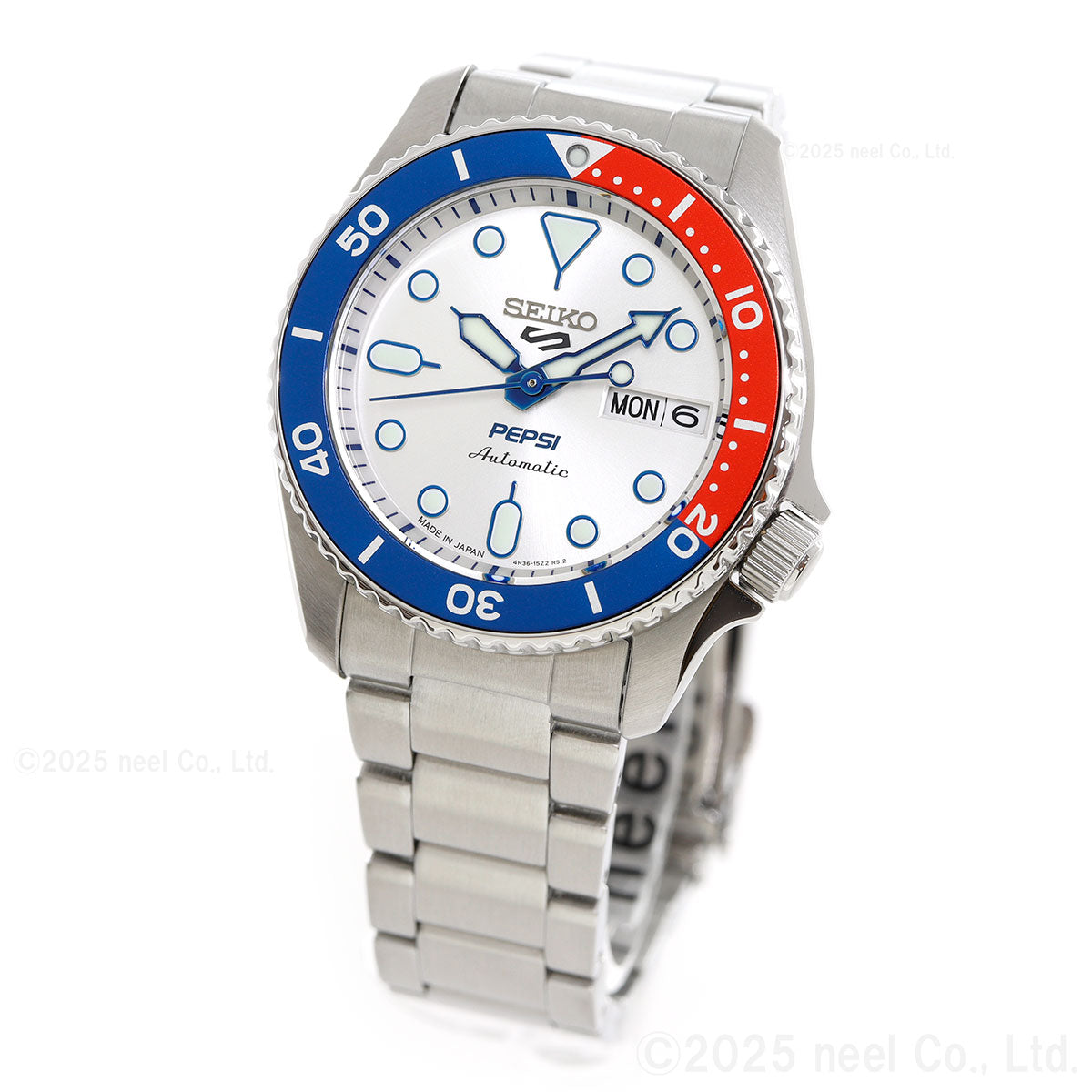 セイコー5 スポーツ SEIKO 5 SPORTS 自動巻き メカニカル ペプシ PEPSI