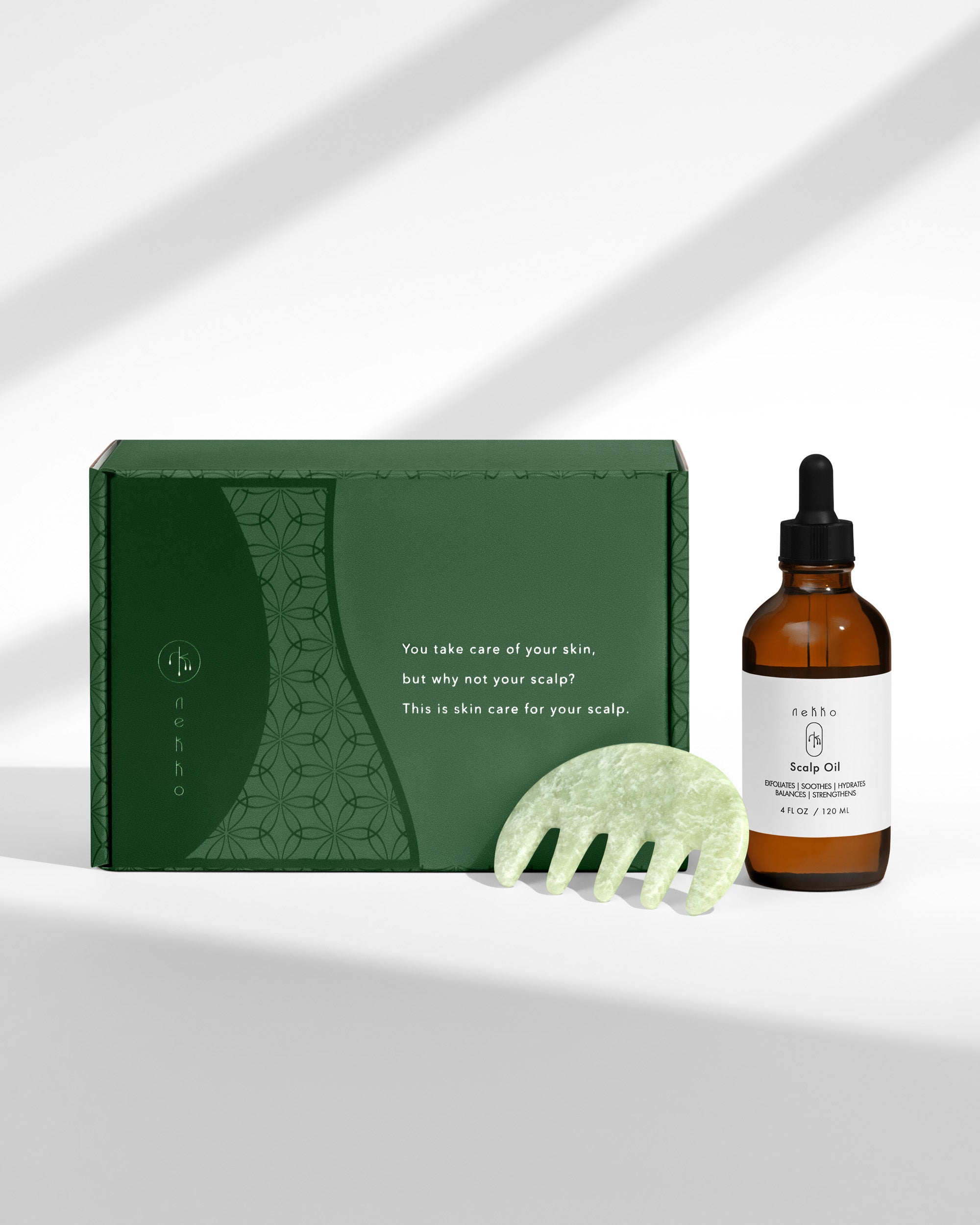 Nekko Scalp Oil x Lanshin Scalp Stimulator – Nekkocare