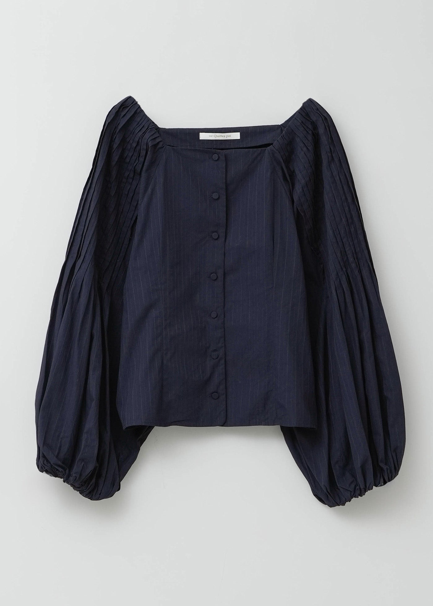Poplin Tuck Sleeve Top | Pasand by ne Quittez pas | パサンドバイ
