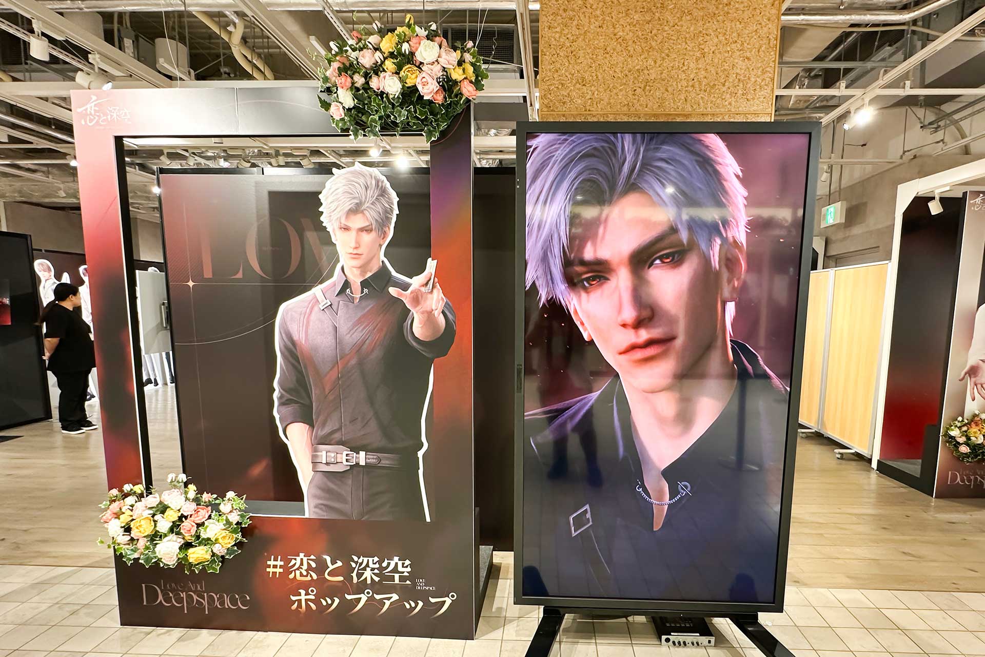 恋と深空』日本初のポップアップイベントが開催！「セイヤ」「レイ