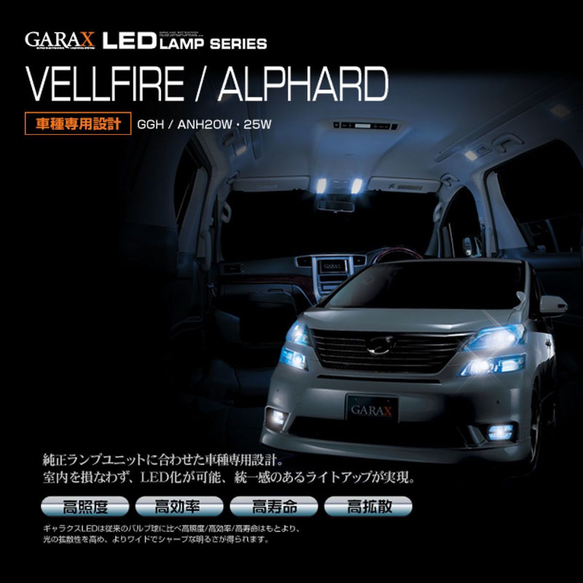 GARAX ギャラックス LED ルームランプセット スーパーシャイン