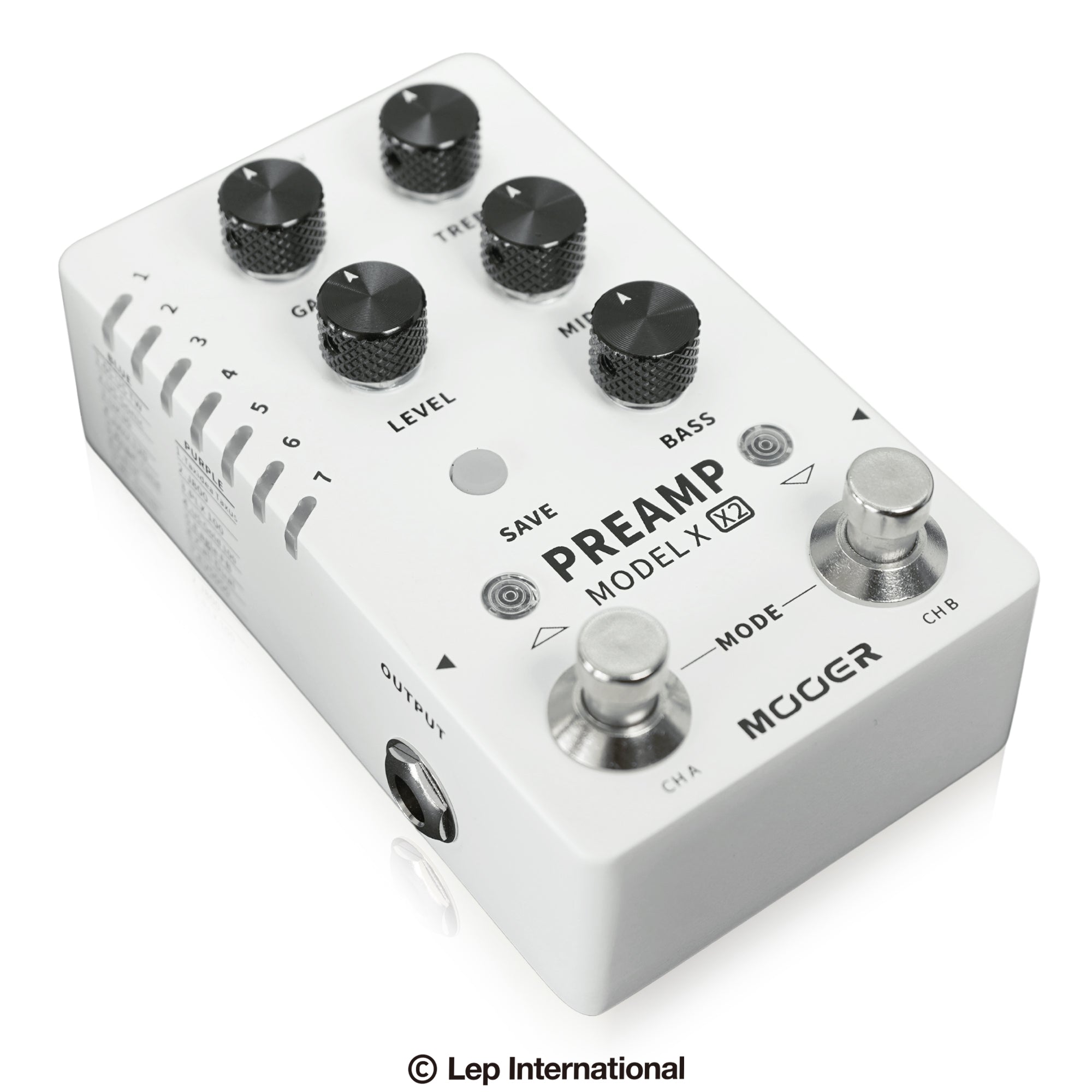 Mooer - PREAMP MODEL X2 | アンプシミュレーター プリアンプ