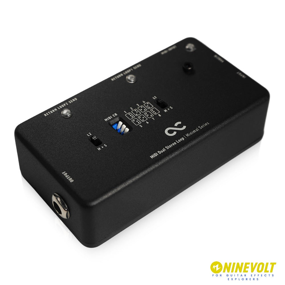 One Control - Minimal Series MIDI Dual Stereo Loop | スイッチャー