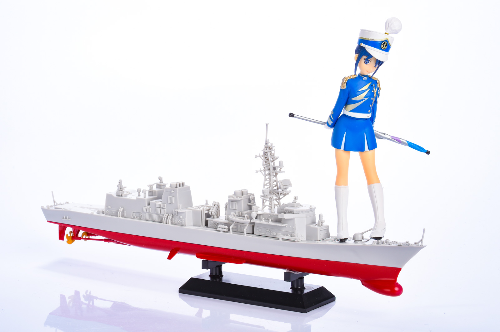 護衛艦むらさめで「組み立てがいちばん楽しいプラモデルは艦船模型だ