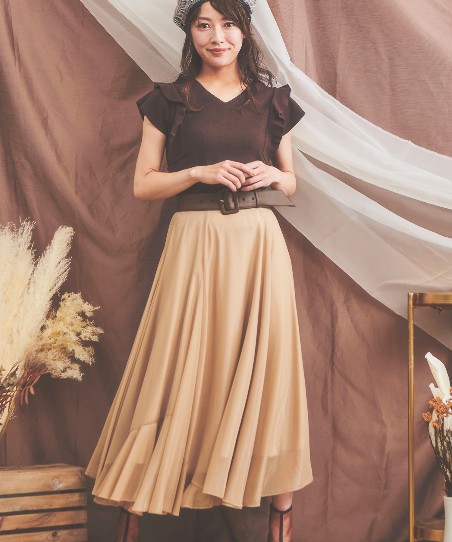 ブリリアントフレアスカート | フレアスカート | NOELA OFFICIAL WEB STORE