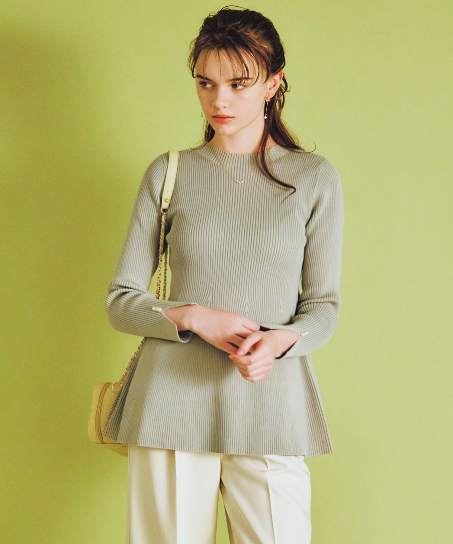 ペプラムニット | ニット | NOELA OFFICIAL WEB STORE