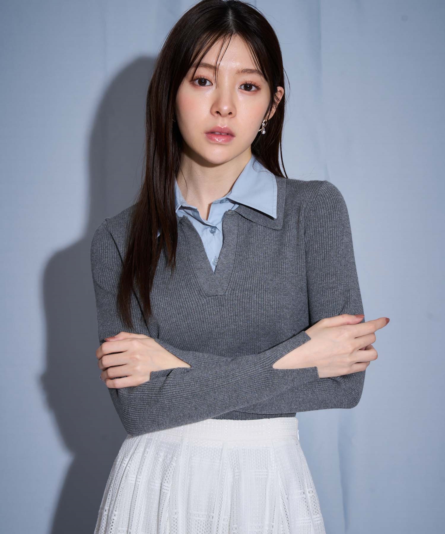 ダブルカラードッキングニット | ニット | NOELA OFFICIAL WEB STORE