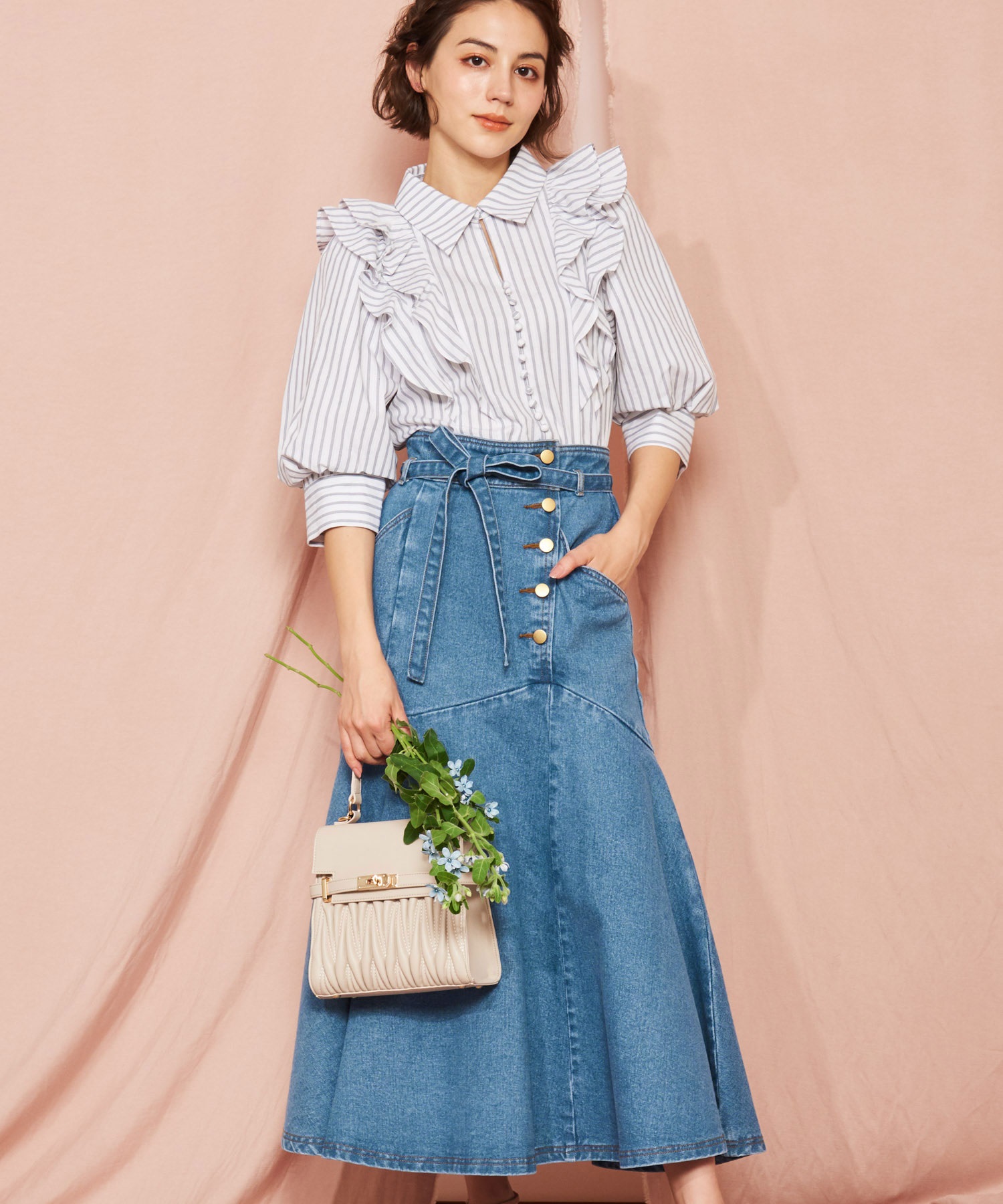 フレア切替ハイウストスカート | フレアスカート | NOELA OFFICIAL WEB