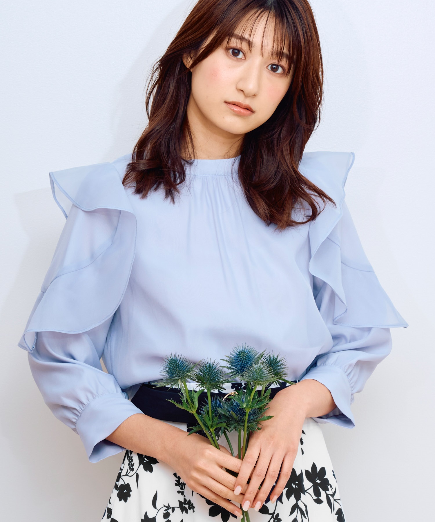 フリルスリーブブラウス | シャツ・ブラウス | NOELA OFFICIAL WEB STORE