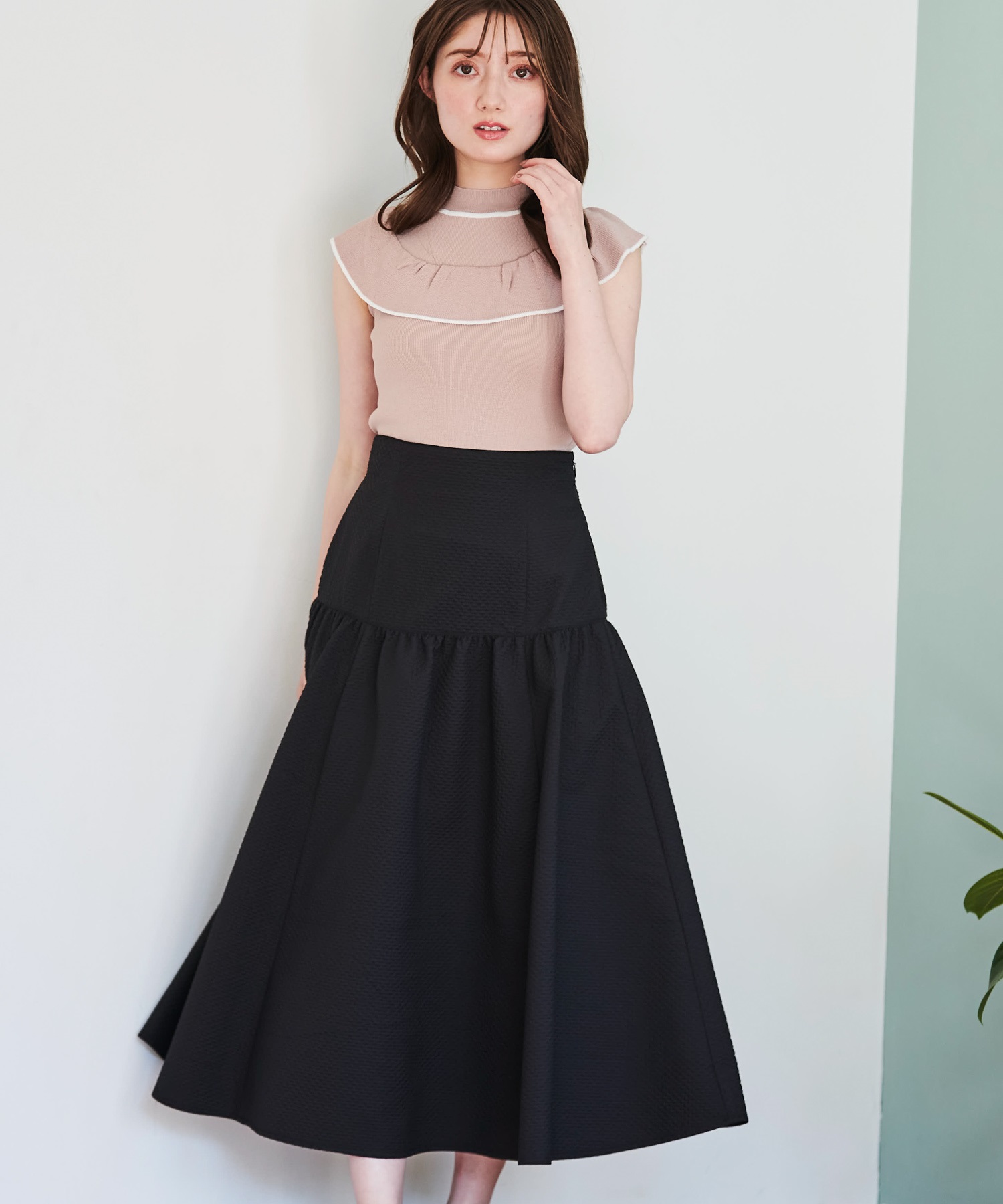 エンボススカート | フレアスカート | NOELA OFFICIAL WEB STORE