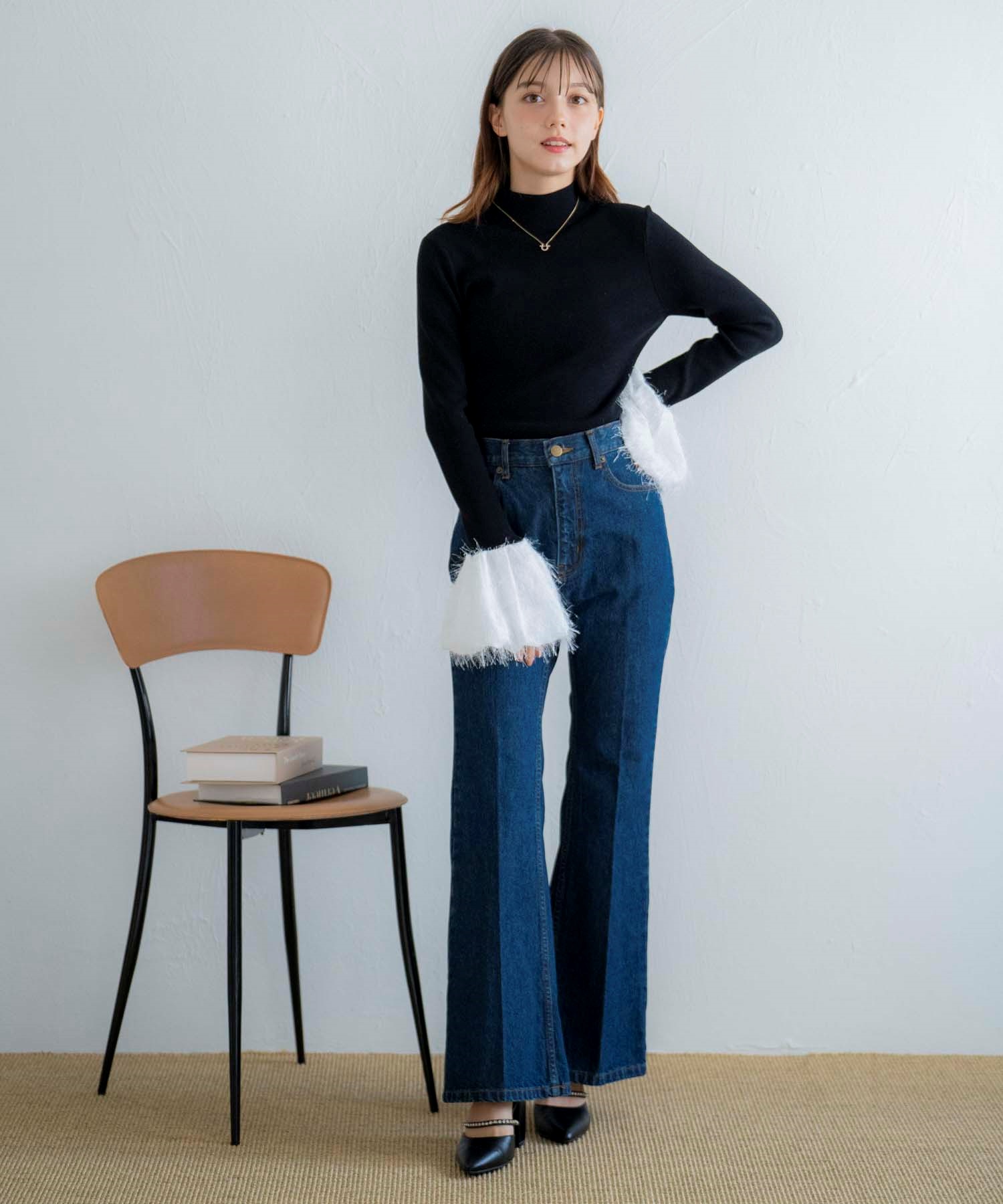 セミフレアデニムパンツ | デニムパンツ | NOELA OFFICIAL WEB STORE