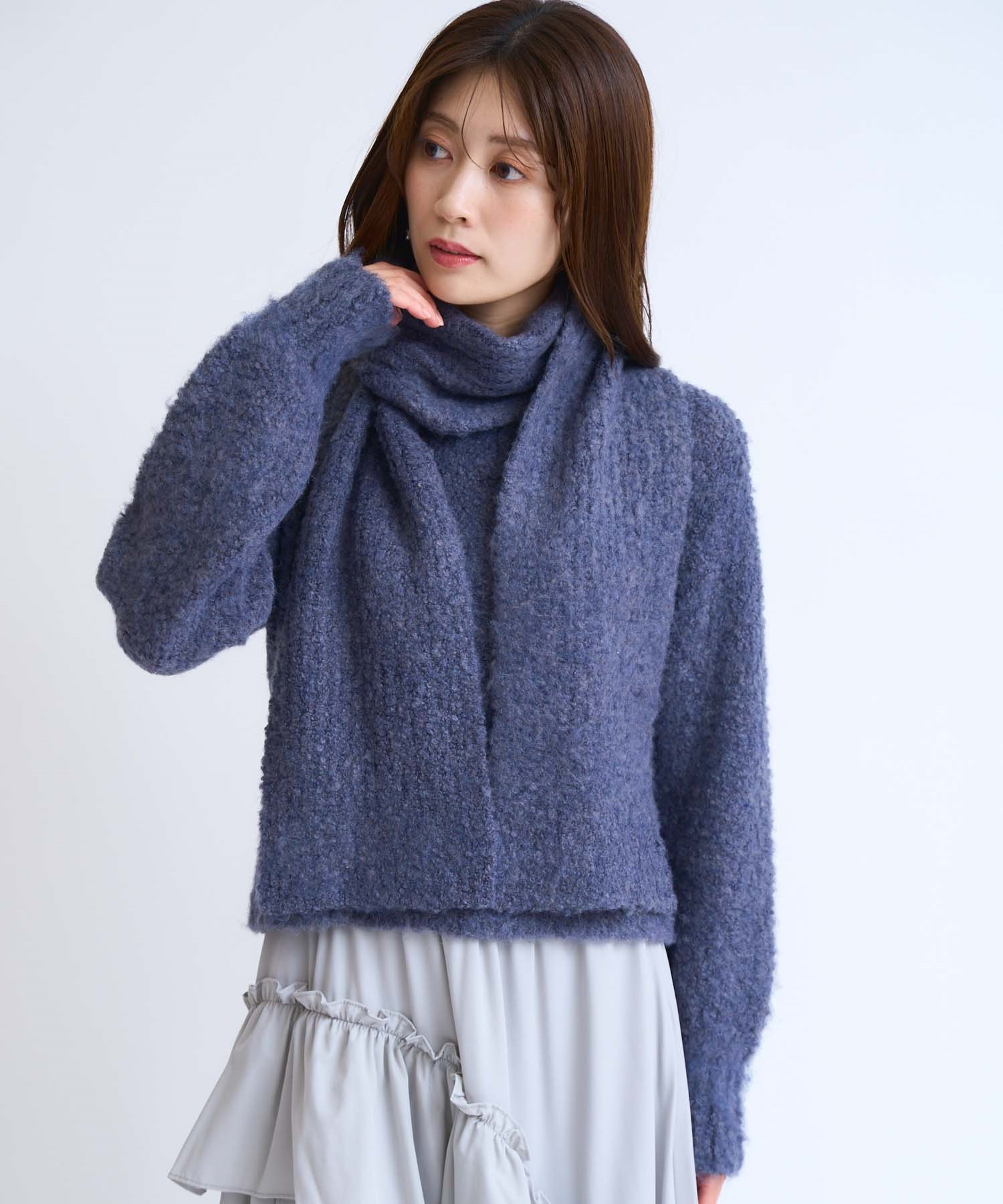 マフラーセットシャギーニット | ニット | NOELA OFFICIAL WEB STORE