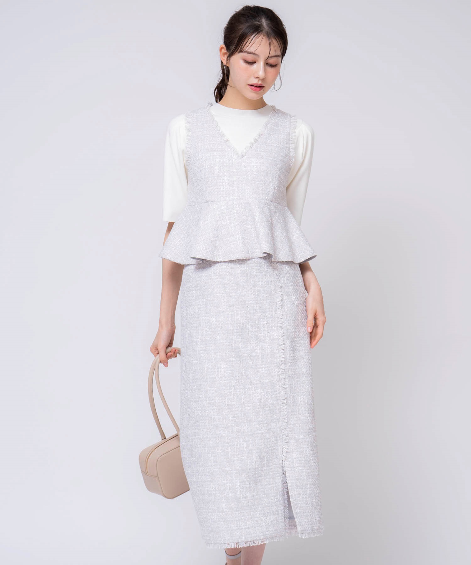 ツイードペプラムセットアップ | セットアップ | NOELA OFFICIAL WEB STORE