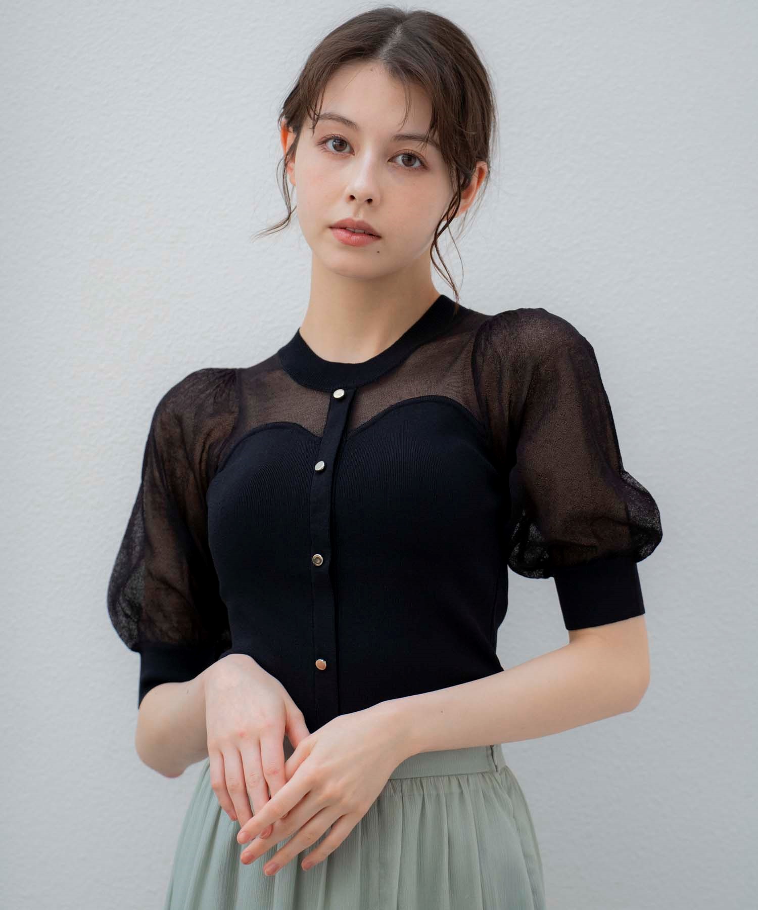 ビスチェライクシアーニット | ニット | NOELA OFFICIAL WEB STORE