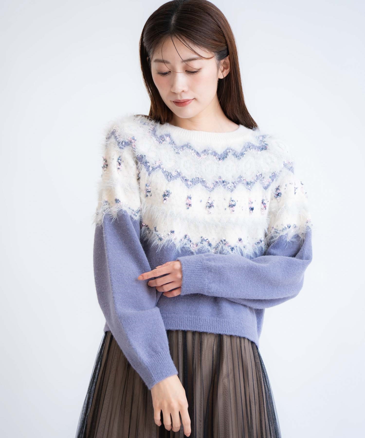 ノルディック柄ニット | ニット | NOELA OFFICIAL WEB STORE