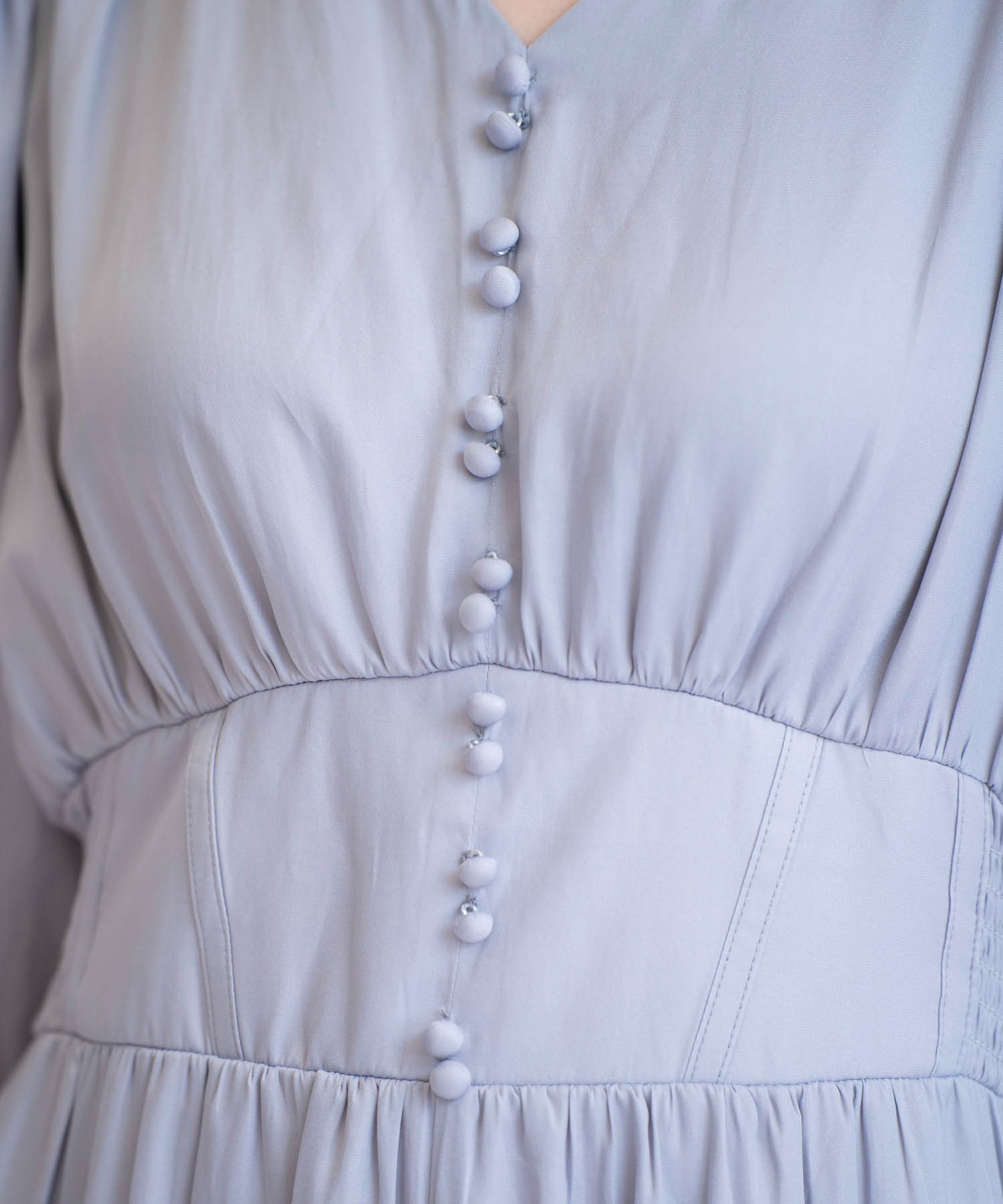 ティアードサテンワンピース | ロングワンピース | NOELA OFFICIAL WEB