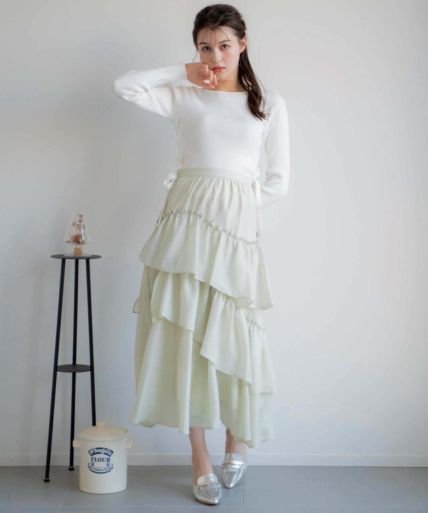 シアーティアードスカート | フレアスカート | NOELA OFFICIAL WEB STORE