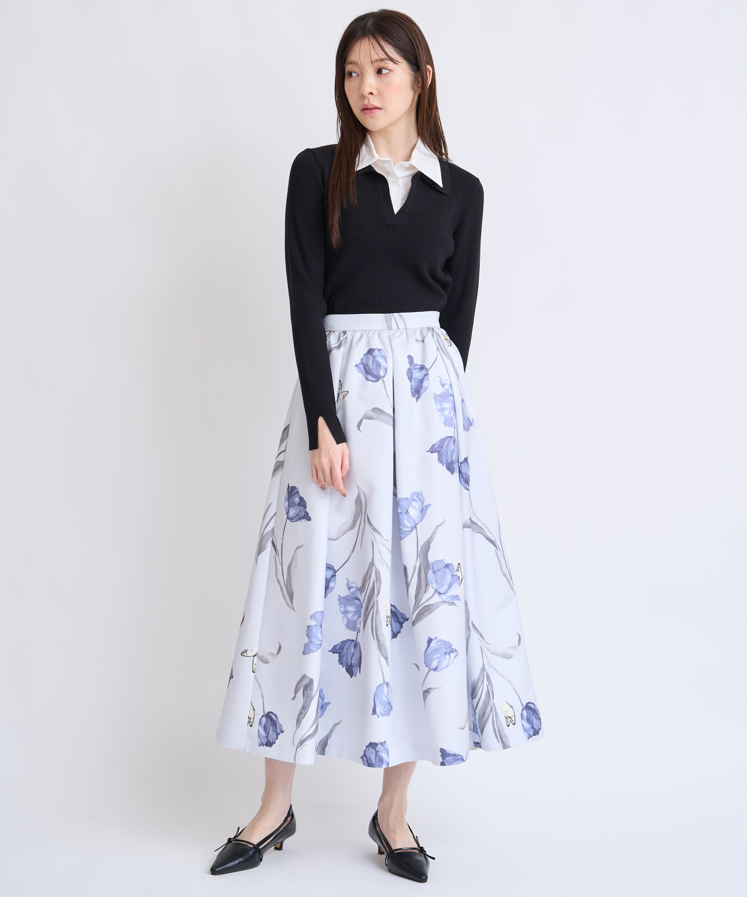 ダブルカラードッキングニット | ニット | NOELA OFFICIAL WEB STORE